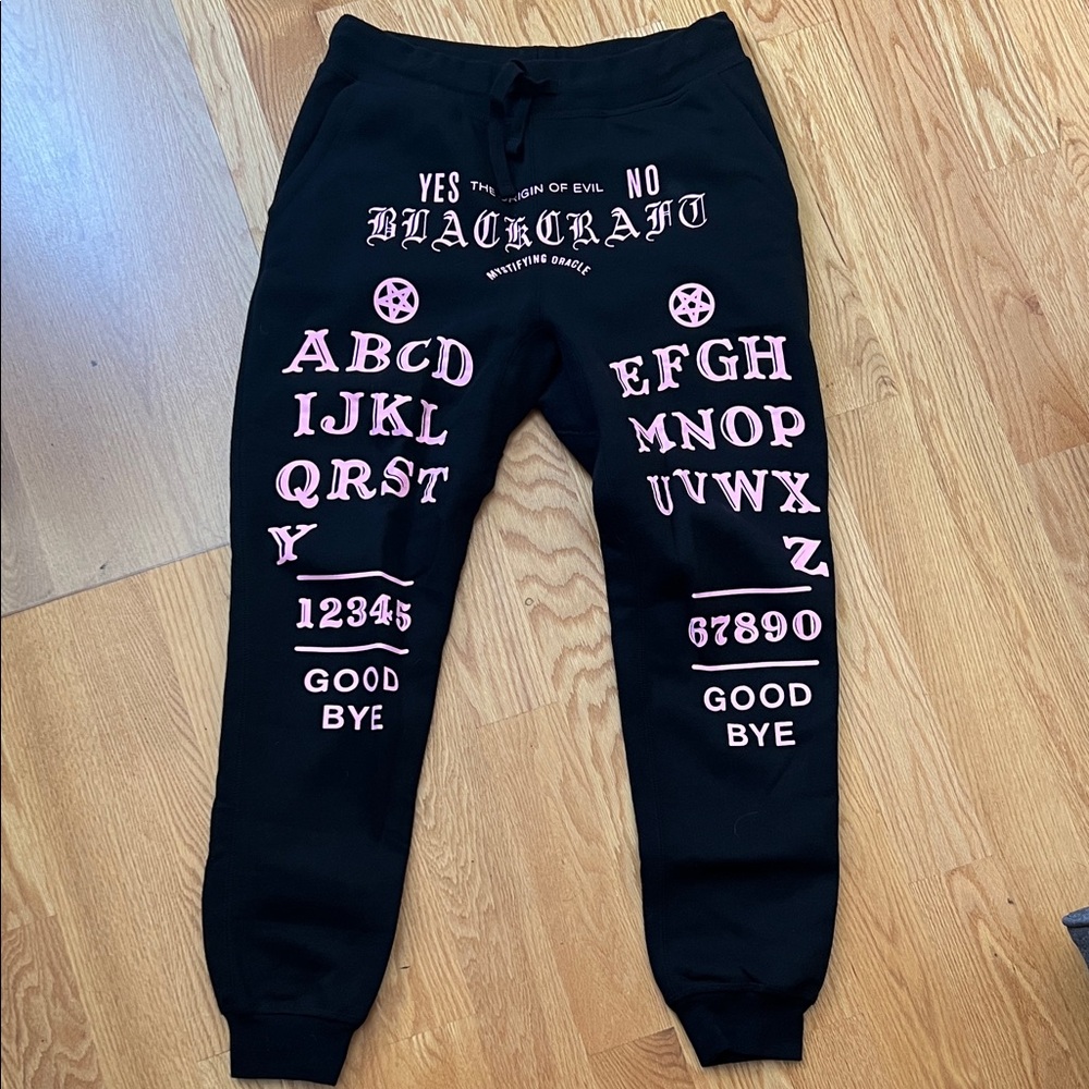 BlackCraft Black and Pink Men's Joggers